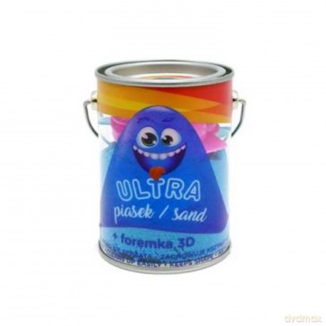 EP Ultra Piasek - puszka 150g niebieski + foremka 3D małpka 093759