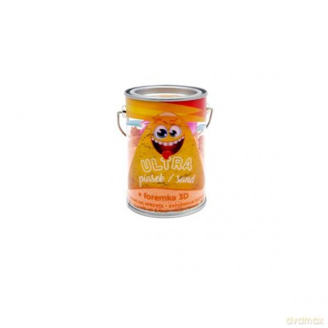 EP Ultra Piasek - puszka 150g pomarańczowy + foremka 3D tygrysek 093728