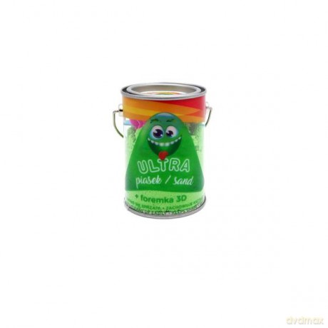 EP Ultra Piasek - puszka 150g zielony + foremka 3D panda 093742