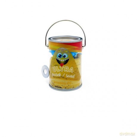 EP Ultra Piasek - puszka 150g żółty + foremka 3D panda 093773
