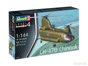 Helikopter do sklejania 1:144 03825 Boeing CH-47D Chinook Revell