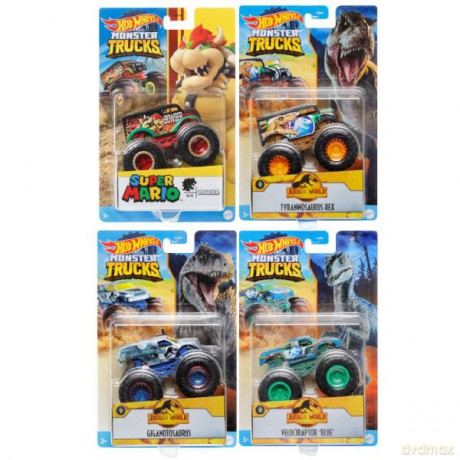 Hot Wheels Monster Trucks Pojazd filmowy 1:64 (TGT) HJG41