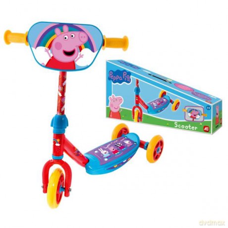 Hulajnoga As 3-kołowa Peppa Pig. Świnka Peppa 50246
