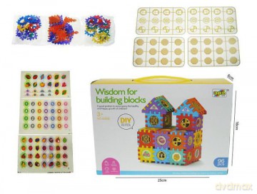 Klocki wafle 5,5 cm 96elementów A0096 [KLOCKI]