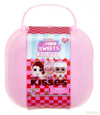 LOL Surprise Walizka Loves Mini Sweets deluxe Hershey's Kisses 119159