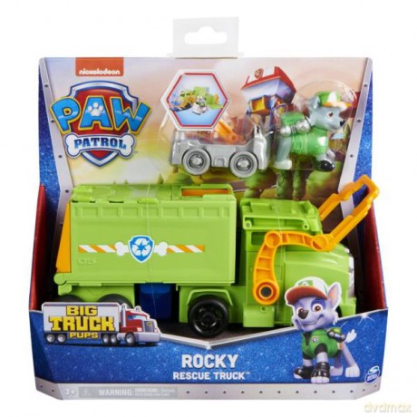 PAW PATROL Psi Patrol Big Truck Pups Pojazd tematyczny Rocky p4 20141838 Spin Master [FIGURKA]