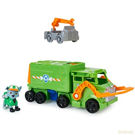 PAW PATROL Psi Patrol Big Truck Pups Pojazd tematyczny Rocky p4 20141838 Spin Master [FIGURKA]