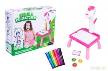 Projektor Jednorożec ze stolikiem 1006949
