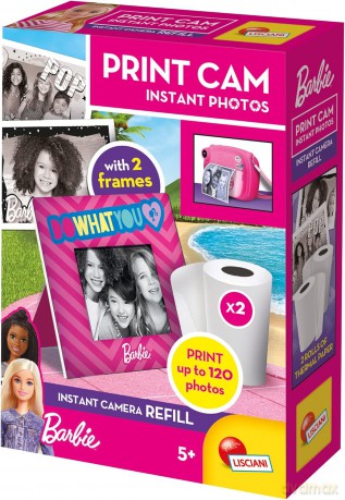Rolki do zdjęć Print Cam Barbie Instant 2szt. LISCIANI 97968