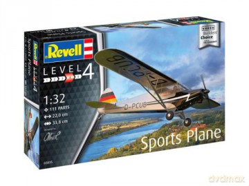 Samolot do sklejania 1:32 03835 Sports Plane Builders Choice Revell