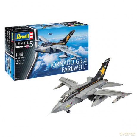 Samolot do sklejania 1:48 03853 Tornado GR.4 Farewell Revell