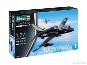 Samolot do sklejania 1:72 04970 BAe Hawk T.1 Revell