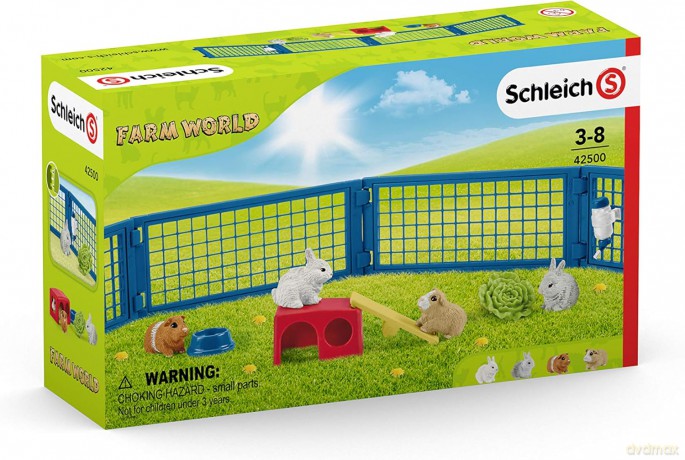 Schleich 42500 Zagroda dla królików i świnek morskich Farm World [FIGURKA]