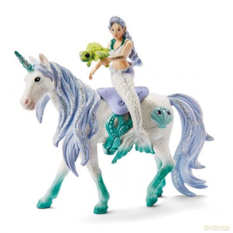 Schleich 42509 Syrena na morskim jednorożcu Bayala [FIGURKA]