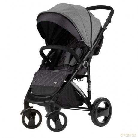 Wózek spacerowy CARELL light gray popielaty kidwell