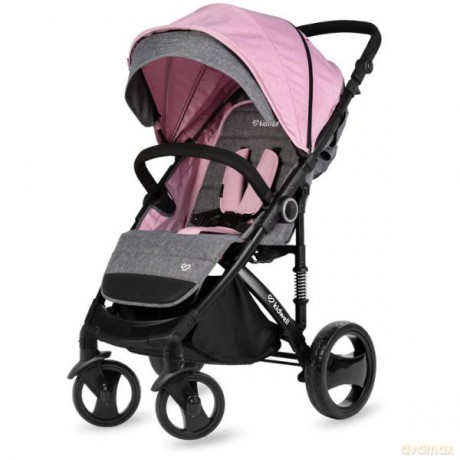 Wózek spacerowy CARELL pink różowy kidwell