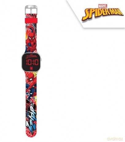 Zegarek cyfrowy LED Spiderman SPD4800 Kids Euroswan