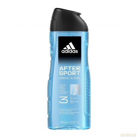 Adidas After Sport Żel do mycia 3w1 dla mężczyzn 400 ml
