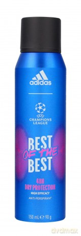 Adidas Champions League Dezodorant anti-perspirant w sprayu Best of The Best 150 ml
