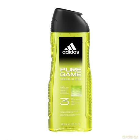 Adidas Pure Game Żel do mycia 3w1 dla mężczyzn 400 ml