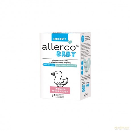 ALLERCO BABY Emolienty Delikatna Kostka myjąca 100g