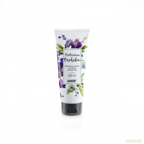 ANWEN Proteinowa Odżywka do włosów o wysokiej porowatości - Orchidea 200 ml
