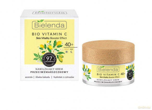 Bielenda Bio Vitamin C 40+ Nawilżający Krem przeciwzmarszczkowy na dzień i noc 50 ml