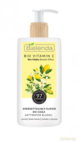Bielenda Bio Vitamin C Energetyzujący Eliksir do ciała - Aktywator Blasku 150 ml