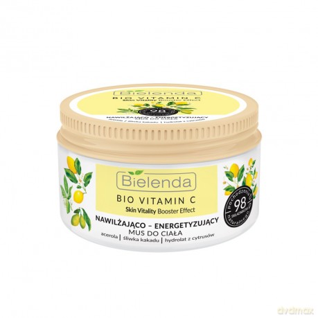 Bielenda Bio Vitamin C Nawilżająco-Energetyzujący Mus do ciała 250g