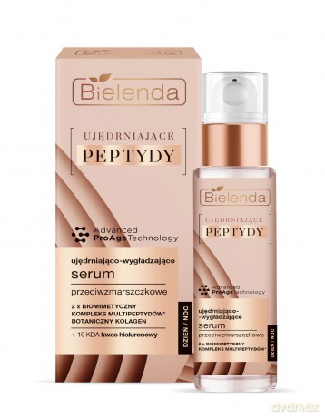 Bielenda Ujędrniające Peptydy Ujędniająco-Wygładzające Serum przeciwzmarszczkowe na dzień i noc 30 ml