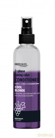 CHANTAL ProSalon Cool Blonde Dwufazowa Odżywka tonująca kolor do włosów blond,rozjaśnianych i siwych 200 ml