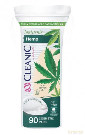 Cleanic Płatki higieniczne Naturals Hemp -90szt