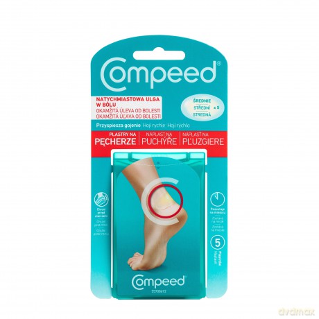COMPEED Plastry na pęcherze - średnie -5 szt