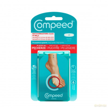 COMPEED Plastry na pęcherze - wąskie -6 szt