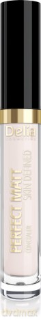 Delia Cosmetics Skin Defined Korektor matujący Perfect Matt nr 01 Porcelain 3g