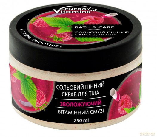ENERGY OF VITAMINS Bath&Care Witaminowy Peeling solny do ciała Vitamin Smoothies 250 ml