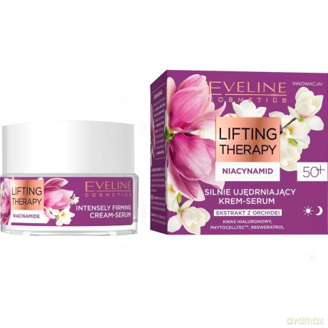EVELINE LIFTING THERAPY Krem-Serum 50+ Niacynamid
