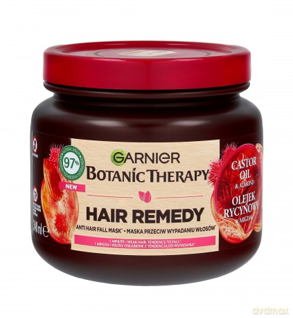 Garnier Botanic Therapy Maska przeciw wypadaniu włosów z olejkiem rycynowym 340 ml