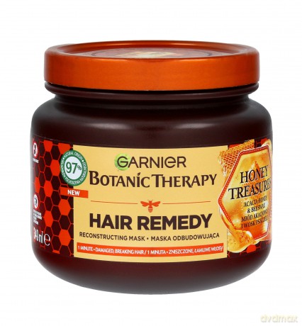 Garnier Botanic Therapy Odbudowująca Maska do włosów zniszczonych i łamliwych z miodem akacjowym 340 ml