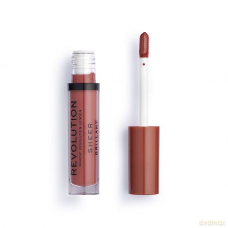 Makeup Revolution Gone Rogue 124 Pomadka do ust w płynie Sheer Brillant