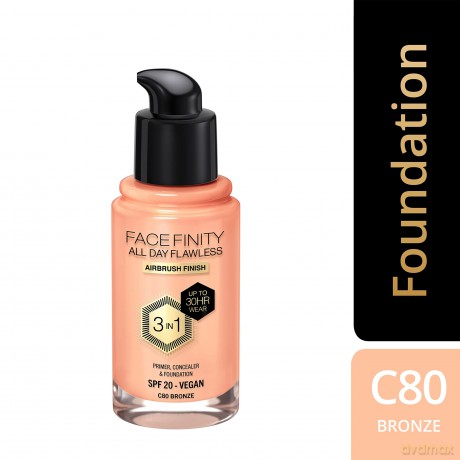 MAX FACTOR Podkład FACEFINITY 3w1 nr C80