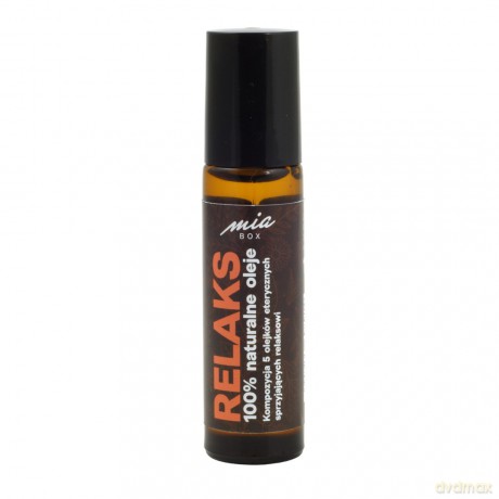 MIA BOX Kompozycja 5 Olejków eterycznych (roll-on) - Relaks 10 ml