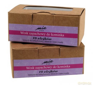 MIA BOX Wosk zapachowy do kominka 10 olejków