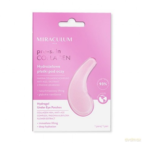 Miraculum Collagen Pro-Skin Hydrożelowe Płatki pod oczy -2 szt