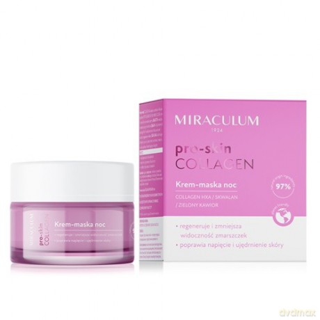 Miraculum Collagen Pro-Skin Krem-maska do twarzy na noc 50 ml