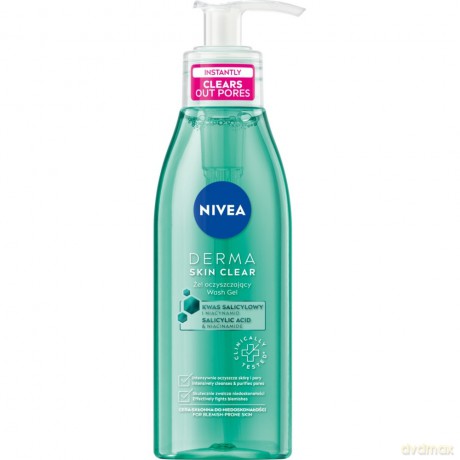 NIVEA Derma Skin Clear Żel oczyszczający 150 ml