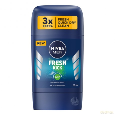 NIVEA Men Dezodorant w sztyfcie męski FRESH KICK 50 ml