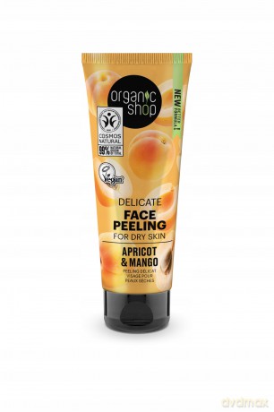 ORGANIC SHOP FC Peeling d/twarzy delikatny