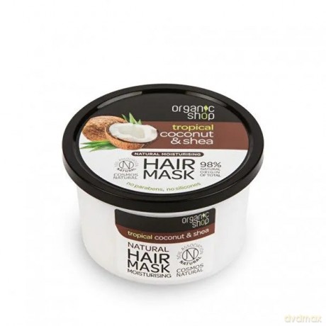 ORGANIC SHOP H Maska d/wł 250 ml nawlżająca