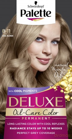 Palette Deluxe Farba do włosów permanentna nr 8-11 Cool Blond